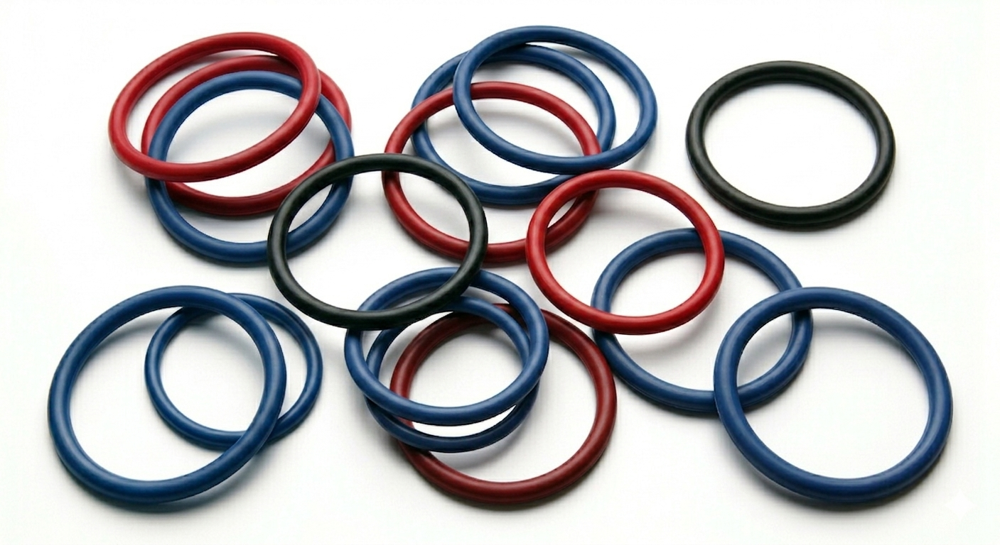[Replace: O-ring assortment, groove diagram, or inspection photo]